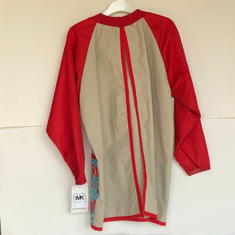 NWT Kid Long Sleeve Craft Smock Apron w/3 Pockets Made in Quebec by Creation MK - Picture 5 of 10